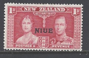 Niue Sc # 70 mint hinged (RS)