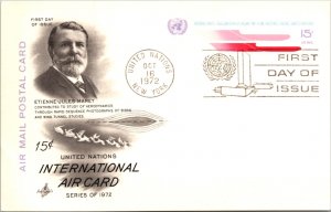 United Nations, New York, Worldwide First Day Cover, Government Postal Card