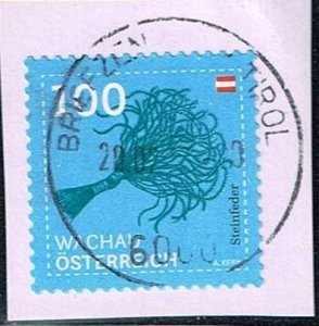 Austria 2022 Sc.#3752 used Stone Feather (Wachau, Lower Austria)