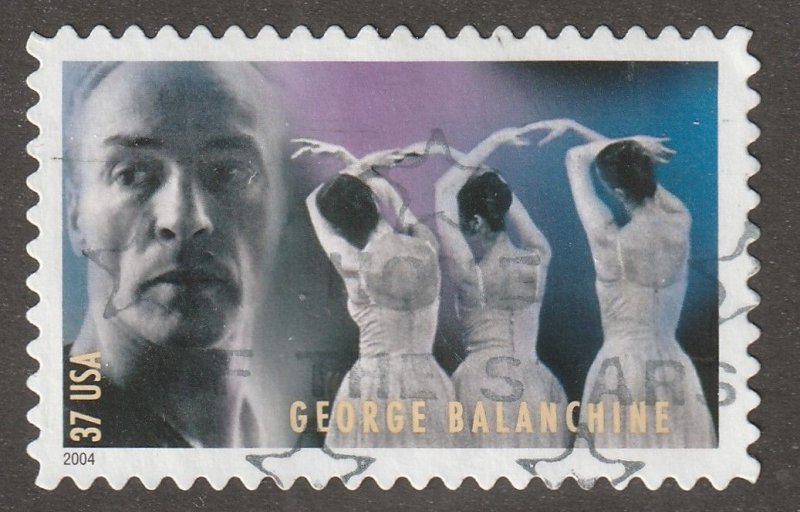 USA, Stamp, Scott#3843, used, hinged,  37 cents,  Choreographers,