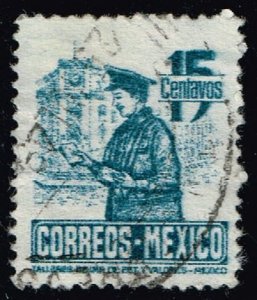 Mexico #825 Postman; Used (0.25) (3Stars)