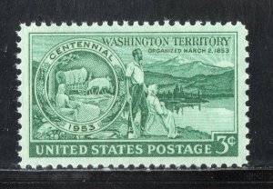 1019 * WASHINGTON   *  U.S. Postage Stamps   MNH