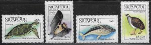 Niuafo'ou Scott #'s 42 - 45 MNH