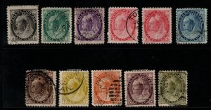 CANADA SG150/65 1898-902 DEFINITIVE SET USED