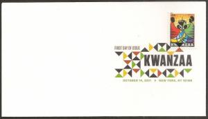 US 4584 Kwanzaa DCP FDC 2011
