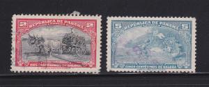 Panama 376-377 Set U Various (A)