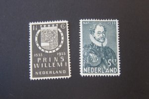 Netherlands 1933 Sc 196-99 MH