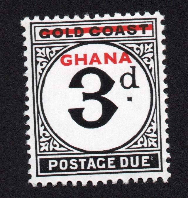 Ghana Scott #J1-J5 Stamps - Mint Set