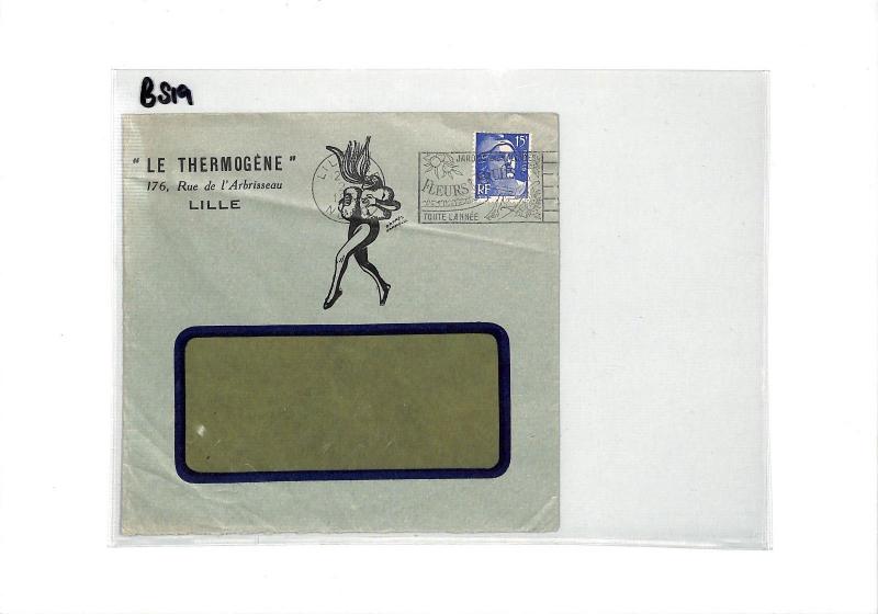 BS19 c1953 France Lille Le Thermogene Cover PTS