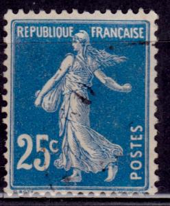 France, 1906, Sower, 25c, used