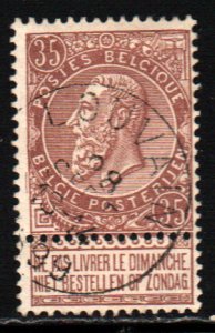 Belgium #69   used