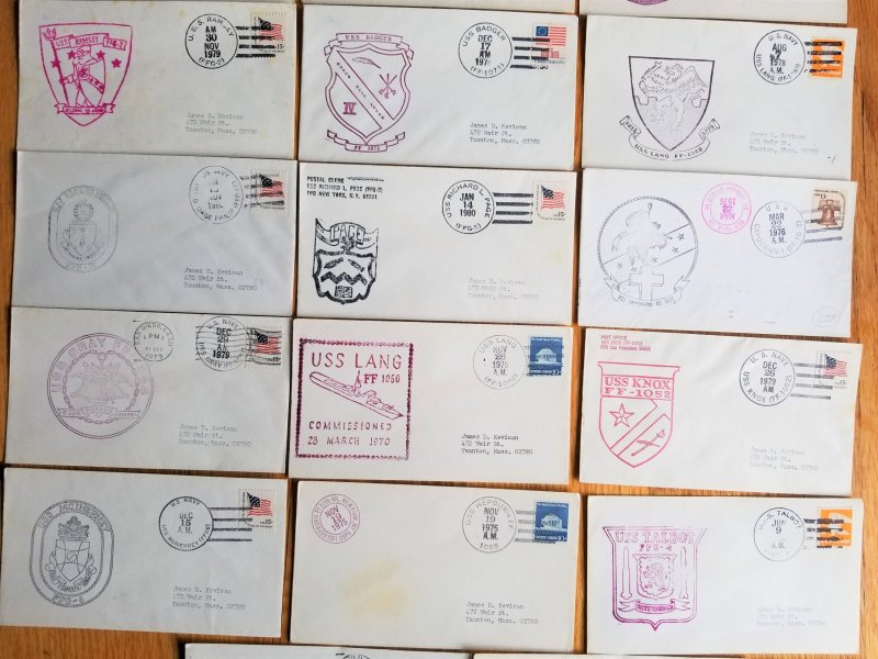 68 Naval Ship Covers