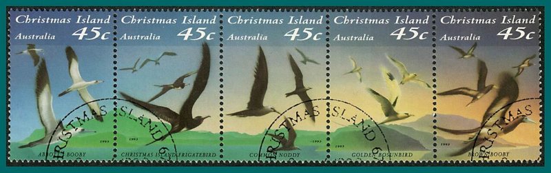 Christmas Island Stamps 1993 Sea Birds, used #349,SG372a