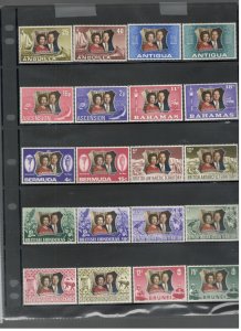 BRITISH COMMONWEALTH COMMON DESIGN SCOTT# CD324, MNH OG COMPLETE SET SCV $32.65