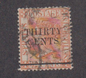 Straits Settlements - 1891 - SC 76 - Used