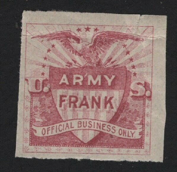 United States MINT ARMY FRANK VF  - BARNEYS