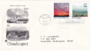 2004, Cloudscapes, PCS, FDC (E12199)