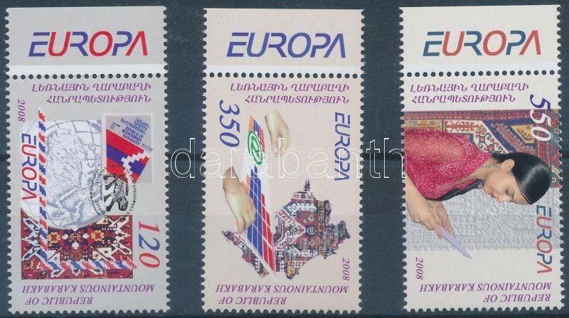 Mountainous-Karabakh stamp Europa CEPT:Letter margin set 2008 MNH WS214587