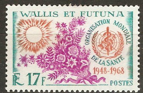 Wallis & Futuna Is 169 Cer 173 MLH VF 1968 SCV $6.50