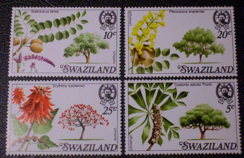 Swaziland Scott #294-297 mnh