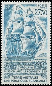 FSAT Scott #210 Sailing Ship MNH