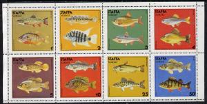 Staffa 1978 Fish #03 (Perch, Carp, Rudd, Roach etc) perf ...