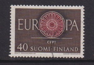 Finland    #377  used  1960  Europa 40m