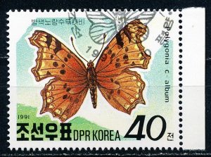 North Korea #2980 Single Butterfly CTO