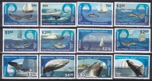 Aitutaki #600-11 MNH   CV $62.50 (Z4407)