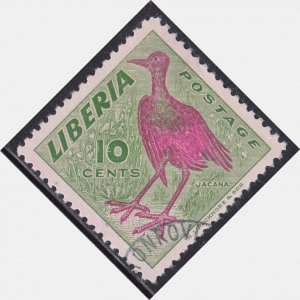 Liberia 345 Jacana 1953