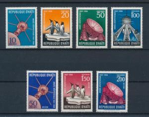 [97008] Haiti 1958 Space Travel Weltraum Penguins  MNH