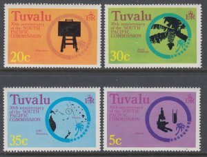Tuvalu 46-49 MNH VF