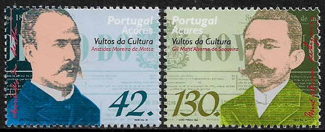 Portugal, Azores #430-1 MNH Set - Advocates of Local Autonomy