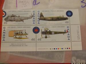 Canada #1808k,l,o,p mint nh 