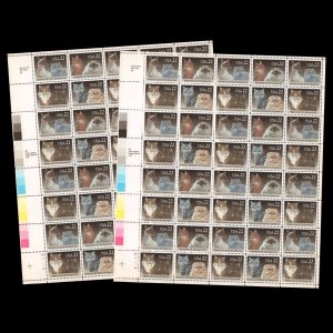 US 1988 Sc 2372-2375 CATS Two Full MINT Sheets of 40 (80 Stamps) FV$17.60 CV$56