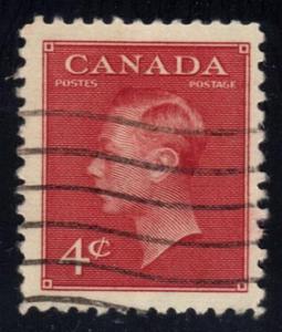 Canada #287 King George VI; Used