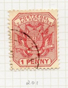 Transvaal 1894 Early Issue Fine Used 1d. NW-208070