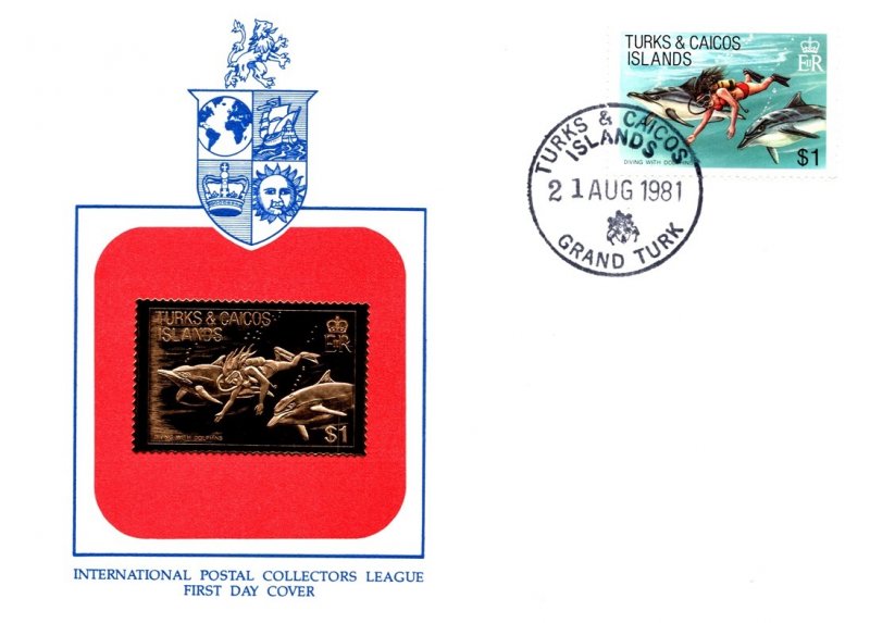 Turks & Caicos Is., Worldwide First Day Cover, Marine Life