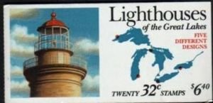 US #BK230  MNH Lighthouses