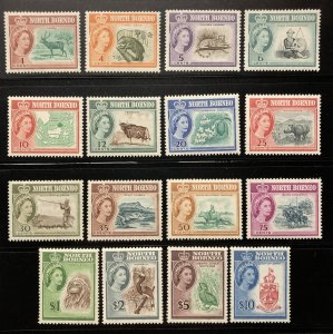 North Borneo 280-295 Complete Mint LH Scott Cat. $167.70