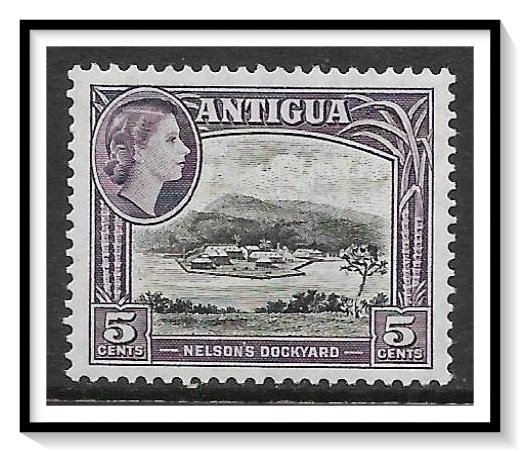 Antigua #112 QE II & Nelson's Dockyard MH