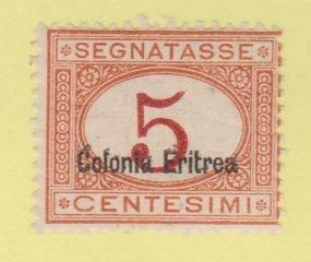 Eritrea Scott #J1b Stamp - Mint Single