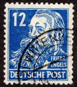 1948, Germany, 12pf, Used, Sc 10N33