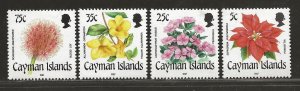 CAYMAN ISLANDS SC# 586-89   FVF/MNH