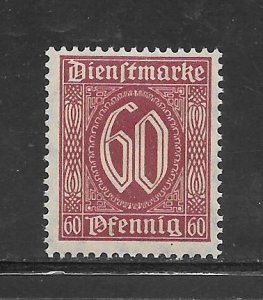 Germany #O9 MNH Single