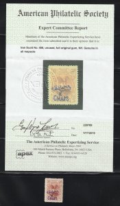 Persian/Iran stamp, Scott# 406,Mint never hinged, certified APEX, APS cert,