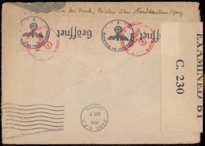 Germany WWII Kriegsgefangenen POW Ottawa Canada Cover Quedlinburg 80886