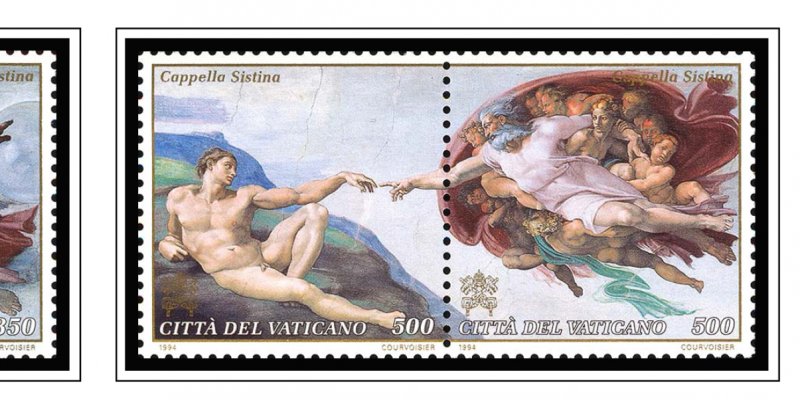 VATICAN CITY STAMP ALBUM PAGES 1921-2011 (191 PDF color illustrated pages)