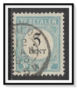Netherlands #J6 Postage Due Used