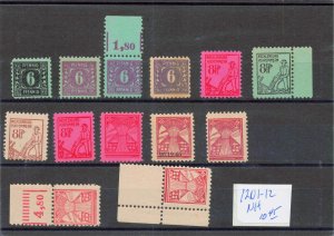 GERMANY  12N1-12   MNH